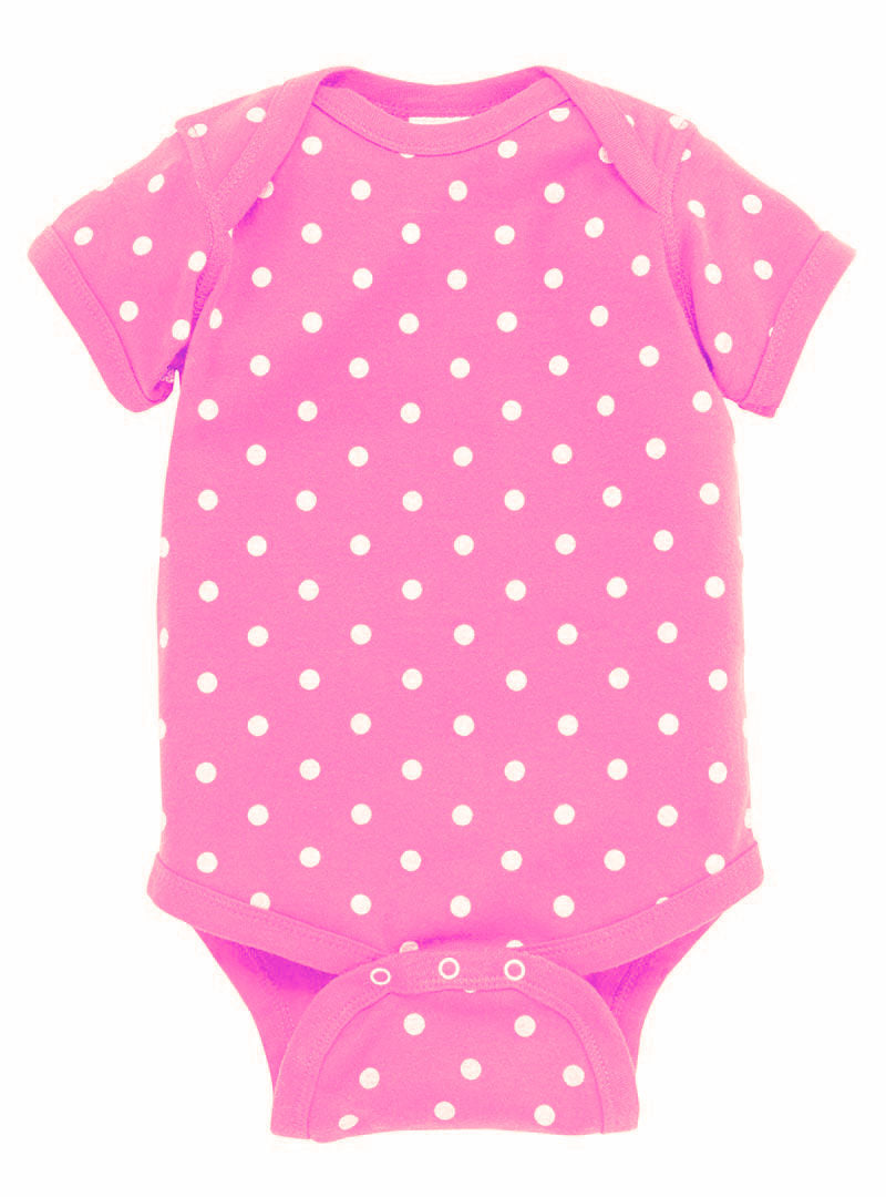 pink baby onesie template